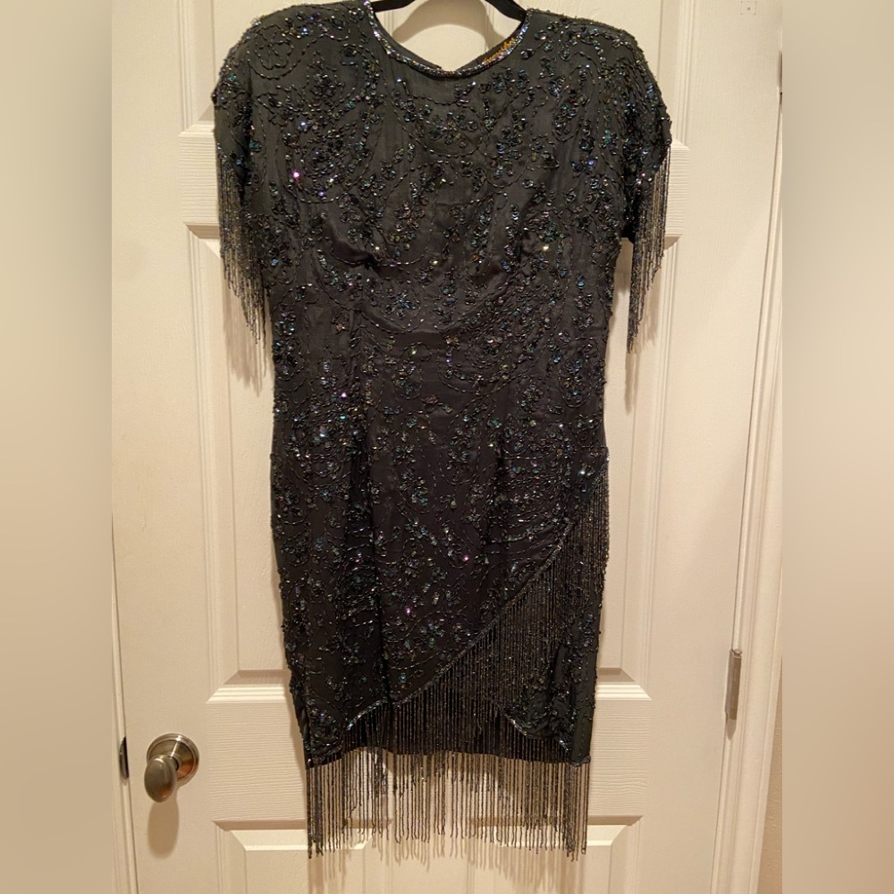 Beautiful beaded vintage dress